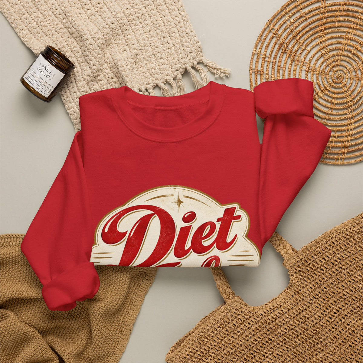 Diet Joke Retro Logo Sweatshirt